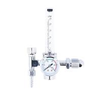 Bewinner Régulateur de Gaz Argon avec Compteur, Réducteur de Pression CO2 Argon en Cuivre pour le Soudage, Filetage Mâle G5/8, Plage 0-25MPA, Débit 0-25L/min