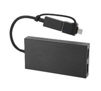 Bewinner Répartiteur Adaptateur USB vers Double HDMI avec Convertisseur de Type C, Sortie 4K 60 Hz Hub USB4 USB 3.0 Compatible avec Thunderbolt 5 4 3 Double écran pour Ordinateur