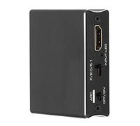 Bewinner Répartiteur d'extracteur 4K, Commutateur de Mode 3 Voies avec SPDIF Optique et Sortie 3,5 Mm, Convertisseur 4K X 2K alimenté par USB pour Home Cinéma et PC