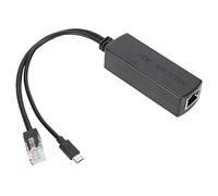 Bewinner Répartiteur POE 48 V à 5 V, Répartiteur Power Over Ethernet IEEE 802.3af avec Câble Micro USB, Adaptateur d'alimentation POE Actif/Passif pour, Tablette, - 12 W 2,4 A