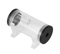 Bewinner Réservoir Acrylique Cylindrique pour Système de Refroidissement par Eau de PC, Refroidissement Liquide, Réservoir de Stockage Transparent