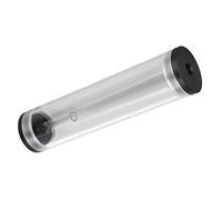 Bewinner Réservoir de Refroidissement par Eau, 3 Trous G 1/4 Radiateur de Refroidissement par Eau Liquide pour Ordinateur, Réservoir de Refroidissement PC 210 Mm, Réservoir d'eau