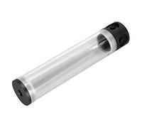 Bewinner Réservoir de Refroidissement par Eau, Réservoir de Refroidissement 4 Trous G1/4 PC, Radiateur de Refroidissement par Eau Liquide pour Ordinateur, Réservoir de Réservoir d'eau