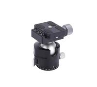 Bewinner Rotule de Trépied de 32 Mm |Verrouillage à Levier en Un, capacité de Charge de 8 Kg et Aluminium CNC, Dégagement Rapide Universel pour la Photographie sans Miroir/Smartphone