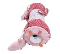Bewinner Rouleau Gonflable pour Le Ventre, Jouet Rampant en Tissu Doux pour Le Développement de la motricité, Oreiller Portable pour bébé pour la Force du Cou et la Croissance Précoce
