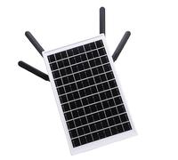 Bewinner Routeur de Modem 4G à énergie Solaire avec Extension WiFi 6, Panneau Solaire 12W, Batterie de 18000mAh, IP66 Proof, Portée de 150 M, Emplacement pour Carte SIM pour Le Camping (Antennes
