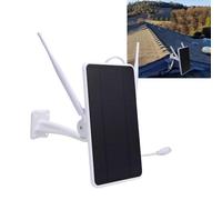 Bewinner Routeur Modem 4G LTE D'Extérieur à énergie Solaire avec Emplacement pour Carte SIM, Routeur Wi-FI Extérieur IP66 avec Panneau Solaire 6 W, (US)