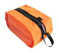 Bewinner Sac à Chaussures de Voyage Polyvalent en Tissu Oxford, Organisateur étanche avec Poignée pour Le Camping 11.8x6.3x5.5in (Orange)