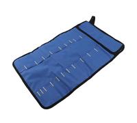Bewinner Sac à Outils de Chef Portable, Sac à roulettes en Tissu Oxford, Pochette de Support pour Fourchettes avec Poignée pour Les Voyages Culinaires, Noir - Organisateur Durable et Résistant à
