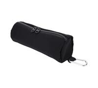 Bewinner Sac de Transport de Balles de Tennis, Support Robuste en Nylon 600D, Idéal pour 3 Balles en Déplacement, Portable pour L'entraînement, Noir, 2,6x7,9 Pouces