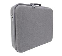 Bewinner Sac de Transport pour Console de Jeu étanche, étui de Protection Antichoc avec Bandoulière pour Deux Contrôleurs, Sac de Rangement Robuste pour Les Joueurs (Grey)