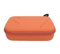 Bewinner Sac de Transport pour Mobile 7, Conception étanche (Orange) | Résistant aux chocs, intérieur spacieux, poche zippée, cuir artificiel