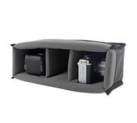 Bewinner Sac étanche et Résistant aux Chocs pour Appareil Photo DSLR, Pochette de Séparation Rembourrée pour, 12.6x6.3x3.94 Pouces, Gris (Grey)