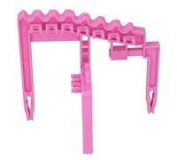 Bewinner Sac Organisateur de Club, Accessoire Robuste pour Les Activités de Plein Air, Construction en PP, Ensemble de 3 Pièces (Pink)