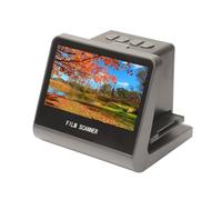 Bewinner Scanner de Film, CMOS 14MP, écran LCD 5 Pouces, Intégrée de 16 Go | Scanner de Diapositives, Corps ABS, Formats Super8 135 126KPK 110, Sortie JPEG, Visualisation PC TV, Prise en Charge Mac
