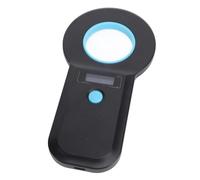 Bewinner Scanner Portable de Puces pour Animaux de Compagnie, Lecteur de Puces pour Animaux Bluetooth et avec 128 Stockage de Données, Prend en Charge EMID FDX-B ISO11784/85, Lecture Rapide <100 Ms