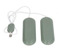 Bewinner Sèche-Chaussures USB Désodorisant pour Bottes avec Minuterie pour Dortoir d'étudiants Adultes, Conception à Persiennes de 55 ℃, Machine de Séchage de Chaussures en Céramique ABS Durable,