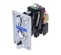 Bewinner Sélecteur de Pièces de Monnaie de Comparaison de Processeur d'accepteur de Pièces électronique pour Distributeur Automatique de Jeux d', Gris argenté, Diamètre 18-31 Mm, Comptage (Gris