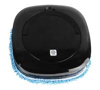 Bewinner Serpillères Automatiques pour Le Nettoyage des Sols, Aspirateur Robot Automatique, Robot de Nettoyage Rechargeable par USB, Design Fin, Nettoyeur Humide et Sec pour Poils