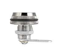 Bewinner Serrure à Mot de Passe à Code Mécanique à 3 Chiffres pour Armoire de Boîte aux Lettres, Alliage de Zinc, 1000 Combinaisons, Ruthénium Noir, Longueur de Filetage 20 Mm/0,79 Pouces (20MM)