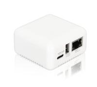 Bewinner Serveur d'impression Réseau sans Fil USB 2.0, Adaptateur de Partage d'impression 5 V Compatible 3.4, Android, XP et, Support最大256 Go, Conception Simple et compacte