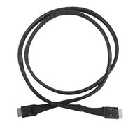 Bewinner SFF-8611 4I à SFF-8611 4I Données SSD Câble Actif, PCIE GEN4 X4 64 Gbps, ABS, Nylon, 39,3in, Egpu, UM780, GPD, PC 2, PC 4, pour OcuLink Devies, Serveurs
