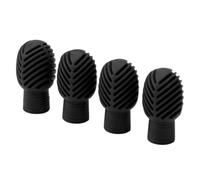 Bewinner Silicone Drumstick Silent Practice Tip, Extensible Design (BLACK)