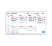 Bewinner Smart Digital Calendar 21,5 Pouces Affichage à écran Tactile, Organisateur Familial HD 1080p avec ROM de 6 Go de RAM 128 Go, Planificateur Mural WiFi pour la Gestion du Bureau à (EU)