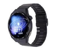 Bewinner Smartwatch pour Hommes Femmes, écran Tactile HD Rond de 1,55 Pouce, Tracker de Fitness avec Message SOS, Moniteur de Sommeil, 150+ Modes Sportifs, Notification Bluetooth