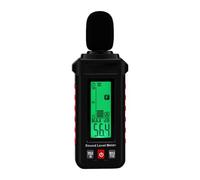 Bewinner Sonomètre 30-130dB Mode Rapide Lent | Testeur de bruit portable, modes de pondération AC, fonction de maintien des données, usine de bureau à domicile, écran LCD