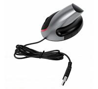 Bewinner Souris Ergonomique Verticale Filaire, Périphérique Optique USB à 5 Boutons avec Câble de 4,4 Pieds pour PC, Ordinateur Portable, Bureau, Travail à Domicile, Poignée Confortabl