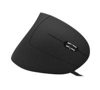 Bewinner Souris Filaire Optique Ergonomique Verticale, Souris de Jeu Haute sensibilité à Mate pour Le Bureau avec Support de Poignet