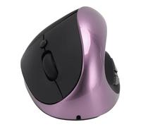 Bewinner Souris sans Fil Ergonomique Scientifique, Souris Verticale Droite Rechargeable avec Niveaux 800 1200 1600 DPI, Rechargeable par USB pour PC, Ordinateur Portable, Tablette (Purple)