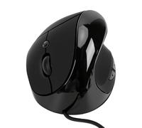 Bewinner Souris Verticale Ergonomique à 60° pour Une Posture Naturelle de la Main. Technologie Optique Réglable avec 6, 800, 1200 et 1600 DPI. Connexion Filaire USB. Convient aux PC et