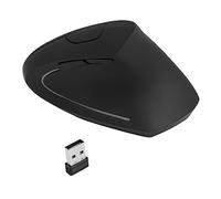Bewinner Souris Verticale Ergonomique sans Fil 2,4 G, DPI Réglable 800/1200/1600, 6 Boutons, Silencieux pour Les Jeux et Le Travail de Bureau, Alimentée par Batterie