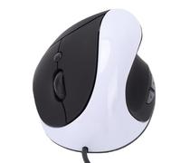 Bewinner Souris Verticale Filaire avec 6 Boutons et DPI Réglable (800/1200/1600), Souris Optique Ergonomique USB pour Ordinateur de Bureau et de Jeu, Câble de 4,4 Pieds