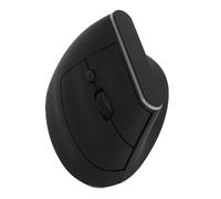 Bewinner Souris Verticale sans Fil |Bluetooth 5.2 et 2.4G Double Mode, 1600 DPI, Rétroéclairage RVB, Rechargeable, Conception Silencieuse à 6 Boutons pour PC/Mac/Android (Black)