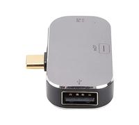 Bewinner Station d'accueil 3 en 1 Type C Adaptateur Mâle vers Mini USB A Type C Femelle USB C Dock 100W 4K pour pour pour OS X