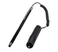 Bewinner Stylet Sensible, Stylet D'écriture et de Dessin Précis pour écran Tactile avec Pointe en Silicone de pour Tablettes, Smartphones, Ordinateurs Portables, Machines de (Black)