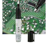 Bewinner Stylo Flux de Colophane 951, Flux de Soudure sans Nettoyage à Faible Teneur en Solides de 13 Cm pour Panneau de Cellules Solaires, PCB, Retouche SMD SMT, Résidus Non Corrosifs et Non