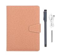 Bewinner Stylo Intelligent et Cahier, Cahier Numérique Sync de Synchronisation avec Le Dessin AI, pour Les Cahiers de Soie Synchrones en Temps Réel avec Un Stylo Intelligent (Brown)