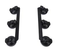 Bewinner Support à Ventouse pour Mini Antenne Parabolique, Support de Montage sur Toit Ouvrant de Voiture avec Pompe à Air pour Camping-car, SUV, Pare-brise et Toit de Bateau