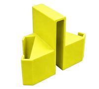 Bewinner Support de Caméra pour Filet de Tennis avec Pince Stable, Support de Téléphone Portable pour Clôture de Tennis, Smartphone et de Caméra d'action pour Analyse de Match, (Yellow)