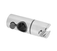 Bewinner Support de Pomme de Douche Réglable pour Barre Coulissante de 25 Mm - Pince de Pomme de Douche Robuste, Réglage Coulissant Facile, Résistant aux Rayures, Accessoire de Matériel de Salle de