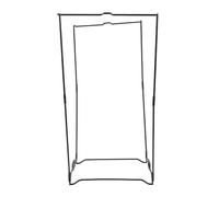 Bewinner Support de Sac Poubelle pour Sacs de 13 Gallons, Cadre de Support de Sac Poubelle Pliable en Acier Inoxydable pour le Camping en Plein Air, le Nettoyage de la Pelouse et les Fêtes