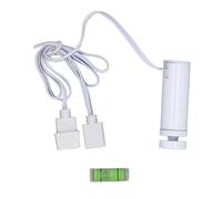 Bewinner Support de Support GPU ARGB en Aluminium, Support de Carte Graphique Magnétique à Hauteur Réglable avec 5 V 3 Broches, Compatible avec Châssis ATX ITX, pour Diverses Cartes (White)