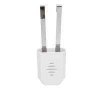 Bewinner Support de Tablette de Nettoyage de Réservoir de Toilettes, Support en ABS et en Acier Inoxydable pour Tablettes de Nettoyage de Cuvette de Toilettes, Installation Facile, Empêche les (WHITE)