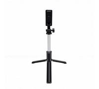Bewinner Support de Trépied de Téléphone, Support de Perche à Selfie Extensible, Rotation à 360 °, Télécommande sans Fil à Hauteur Réglable de 36,6 Pouces, de Trépied de Voyage