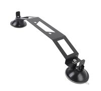 Bewinner Support de Voiture à Ventouse Satellite, Kit d'installation Réglable Résistant aux Intempéries en Alliage d'aluminium pour Mini-antenne, adapté aux Voitures, Camping-Cars, Bateaux