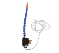 Bewinner Système de Brumisation pour Tube à Air de 8 Mm, Tour CNC | Unité de lubrification par brumisation, gravure sur métaux CNC, atomiseur à débit d\'air réglable, tuyau de 1.5m, Tube de ,